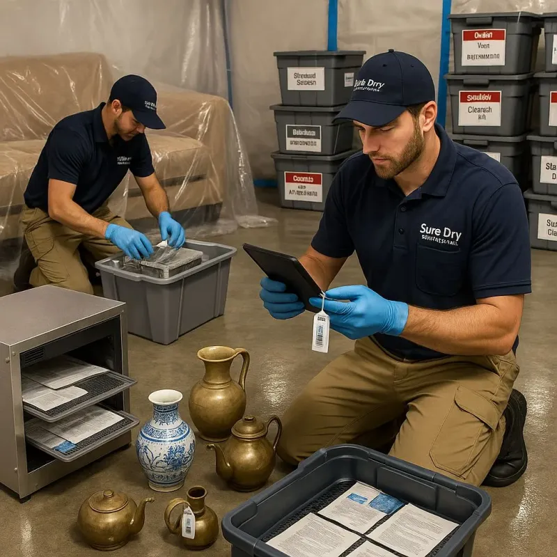 Content Protection and Restoration process in Ferdinand, IN